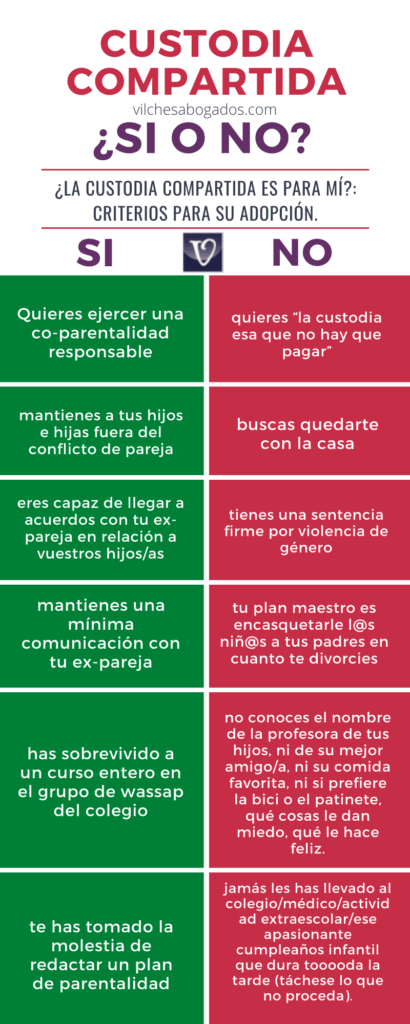 Cómo lograr la guarda y custodia compartida en México 1 Como saber si la Custodia Compartida es lo mejor【Vilches Abogados】