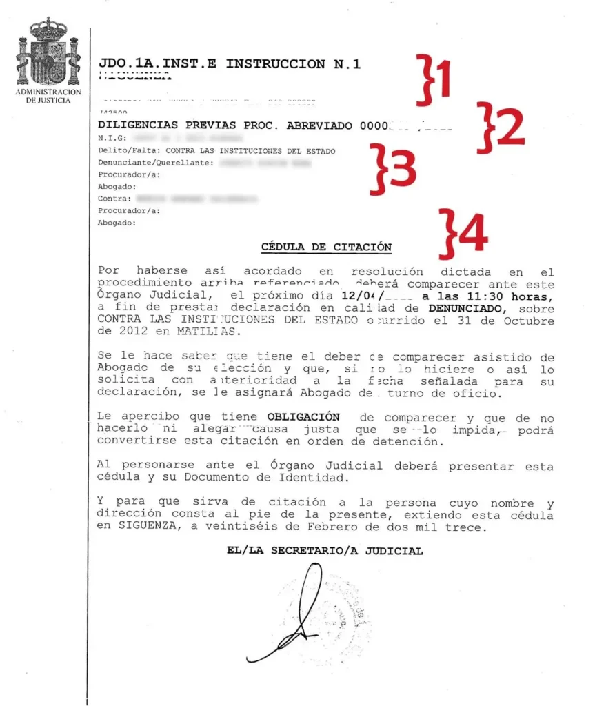 ¿Qué hacer si recibo una notificación judicial? 1 Citación judicial: Todo lo que debes saber y cómo actuar en España ...