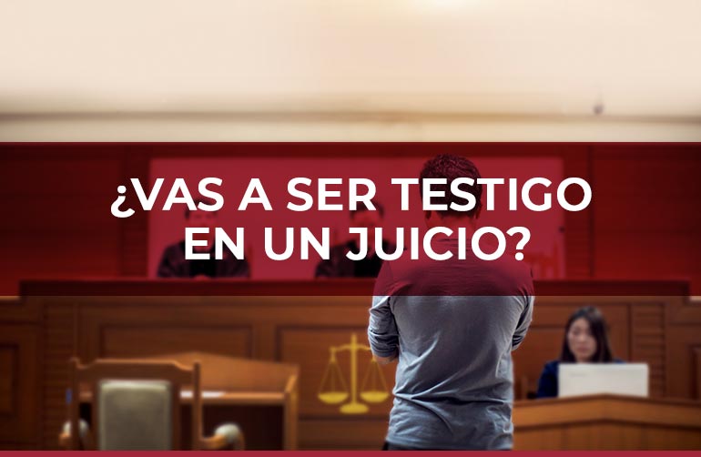 ¿Qué significa ser testigo en un juicio y qué implicaciones tiene? 1 Vas a ser testigo en un juicio? Te preparamos para tu declaración ...